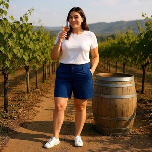 Columbia Women’s Blue Stretch Shorts Size 18 – Adventure Ready Comfort